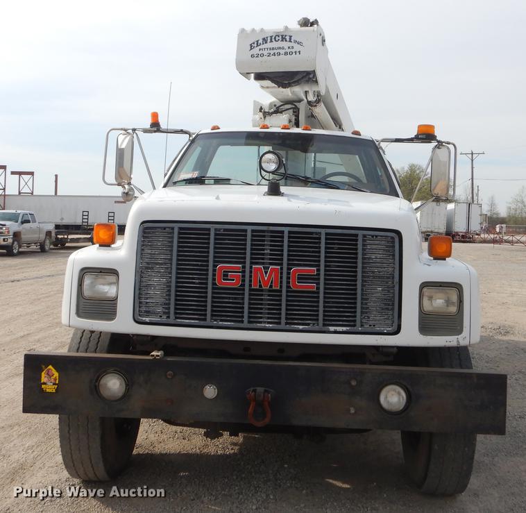 image for item EZ9974 1994 GMC TopKick C6500 bucket truck