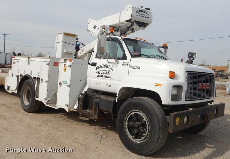 image for item EZ9974 1994 GMC TopKick C6500 bucket truck