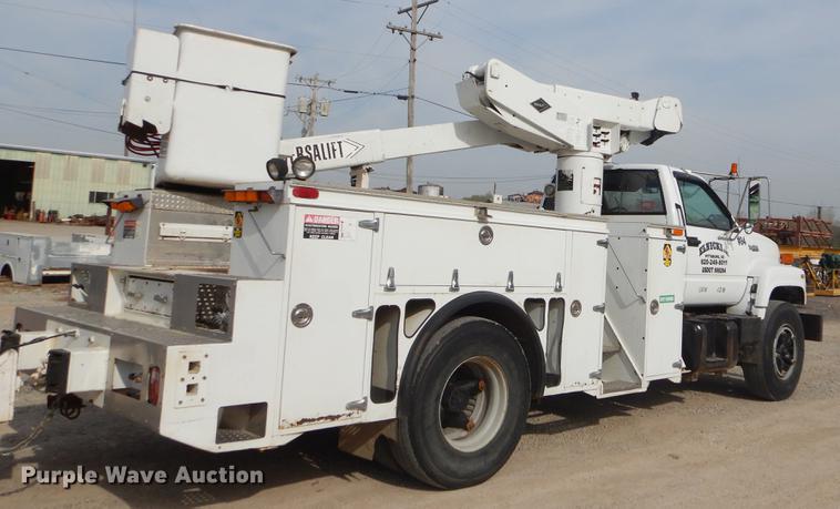 image for item EZ9974 1994 GMC TopKick C6500 bucket truck