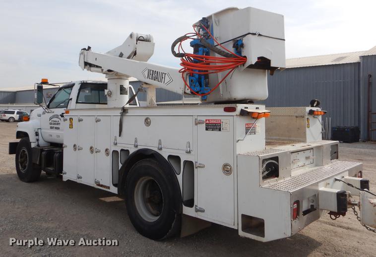 image for item EZ9974 1994 GMC TopKick C6500 bucket truck