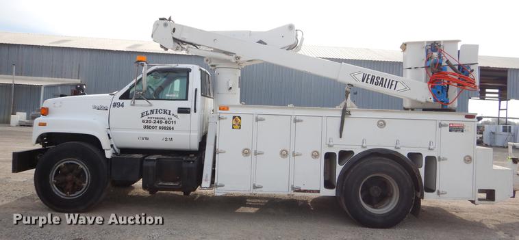 image for item EZ9974 1994 GMC TopKick C6500 bucket truck