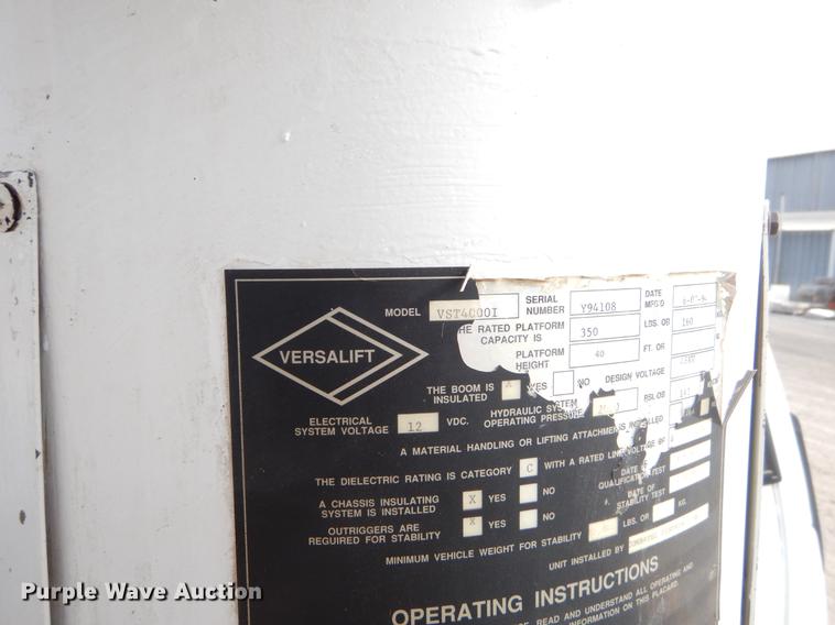 image for item EZ9974 1994 GMC TopKick C6500 bucket truck