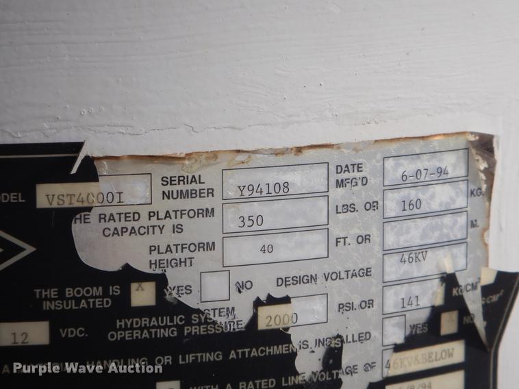 image for item EZ9974 1994 GMC TopKick C6500 bucket truck