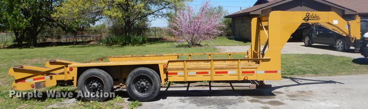 image for item EZ9997 2005 Belshe equipment trailer