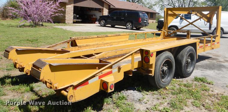 image for item EZ9997 2005 Belshe equipment trailer