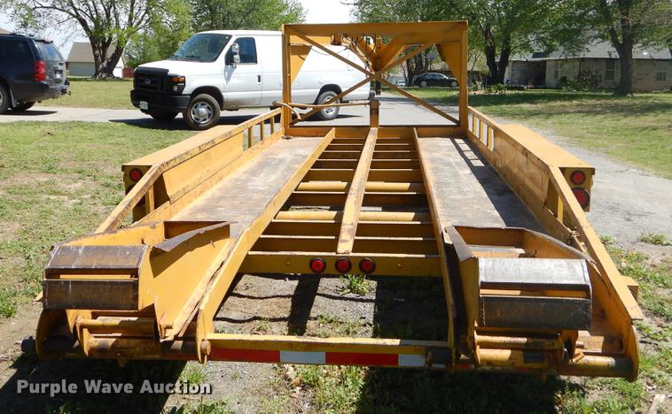 image for item EZ9997 2005 Belshe equipment trailer