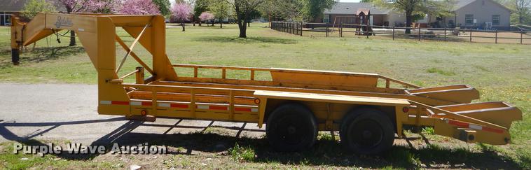 image for item EZ9997 2005 Belshe equipment trailer