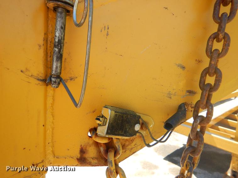 image for item EZ9997 2005 Belshe equipment trailer