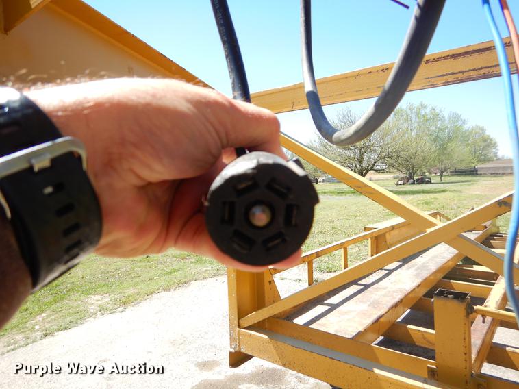 image for item EZ9997 2005 Belshe equipment trailer