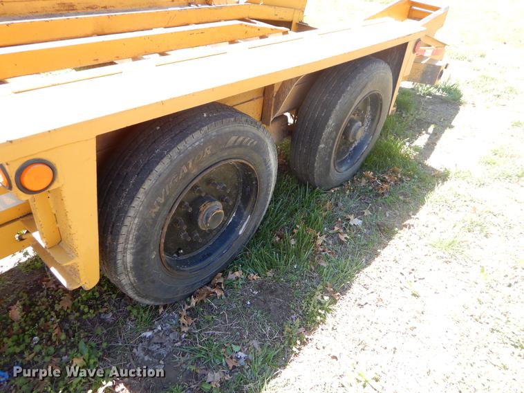 image for item EZ9997 2005 Belshe equipment trailer