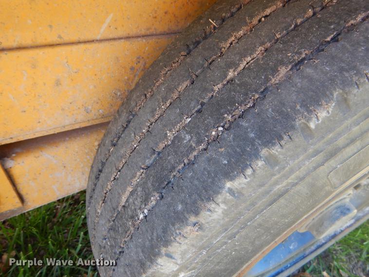 image for item EZ9997 2005 Belshe equipment trailer