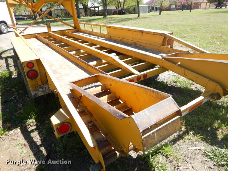 image for item EZ9997 2005 Belshe equipment trailer