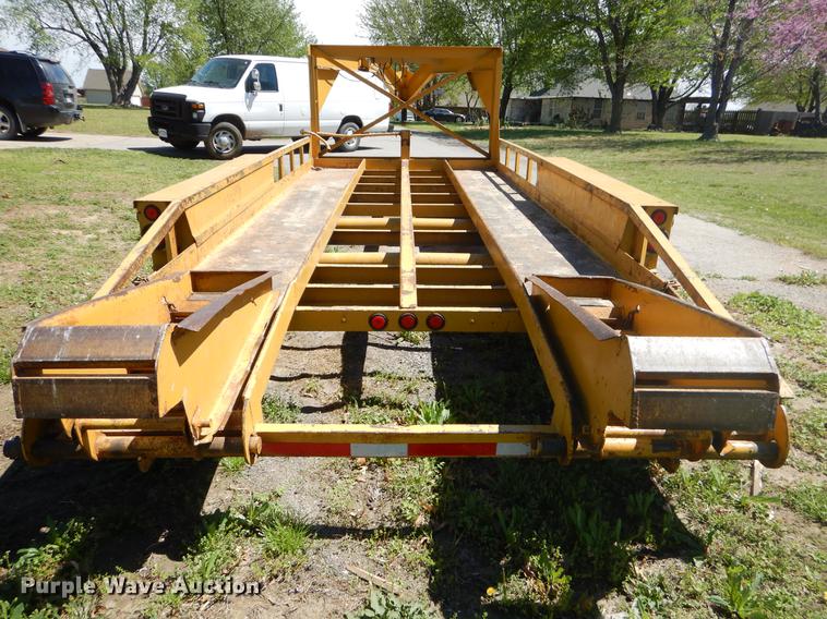 image for item EZ9997 2005 Belshe equipment trailer