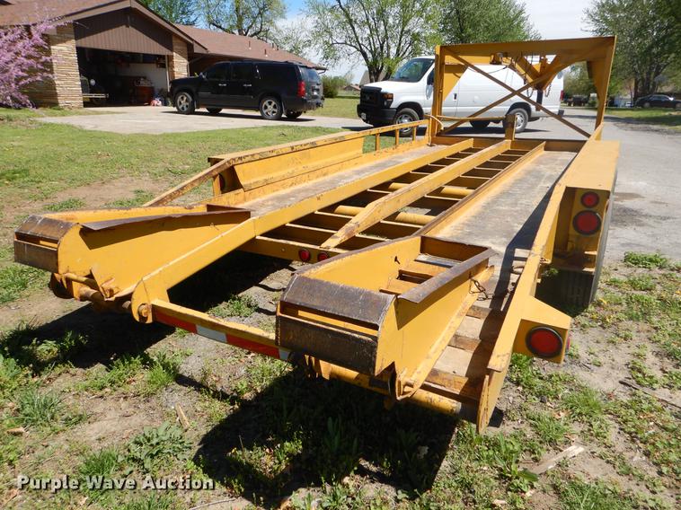 image for item EZ9997 2005 Belshe equipment trailer