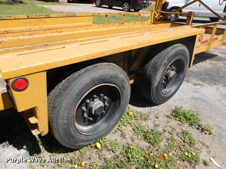 image for item EZ9997 2005 Belshe equipment trailer