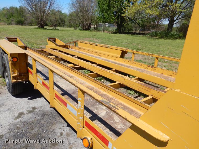 image for item EZ9997 2005 Belshe equipment trailer