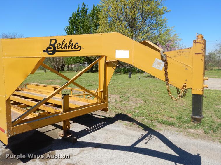 image for item EZ9997 2005 Belshe equipment trailer
