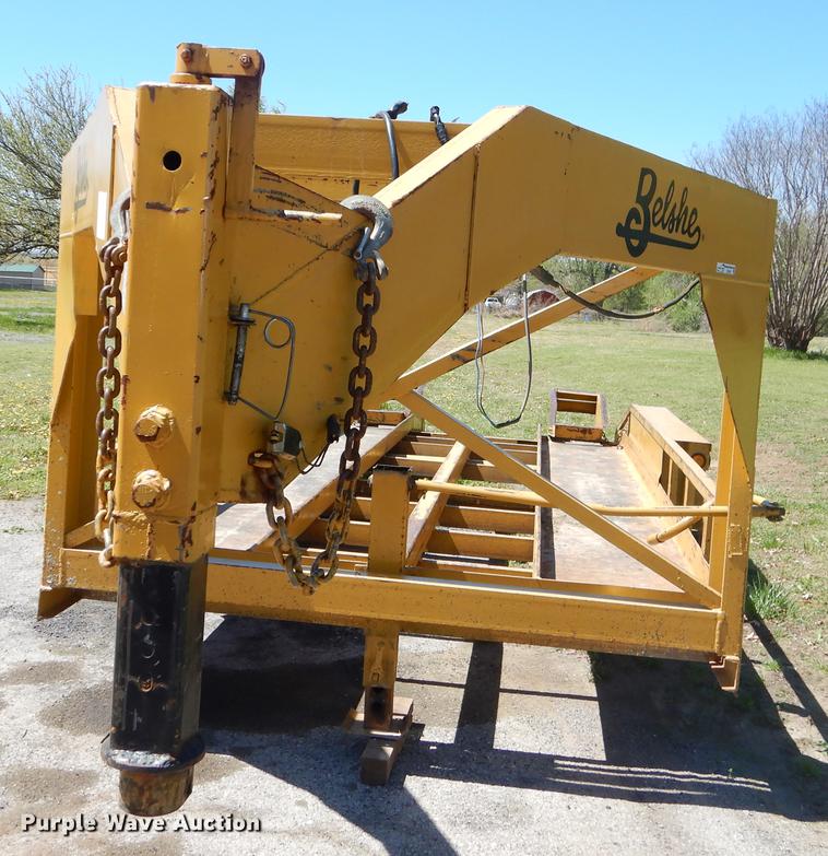 image for item EZ9997 2005 Belshe equipment trailer