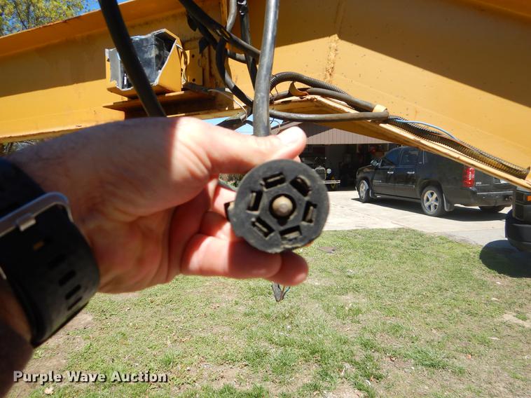 image for item EZ9997 2005 Belshe equipment trailer