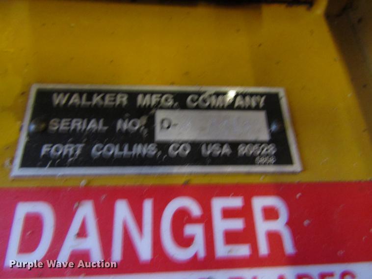 image for item FJ9638 Walker mower deck