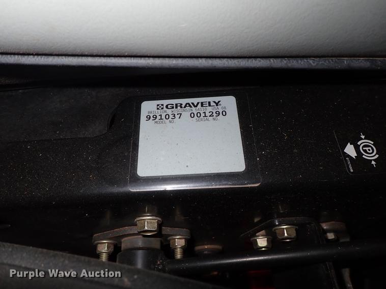 image for item FL9716 Gravely ZT2552HD ZTR lawn mower