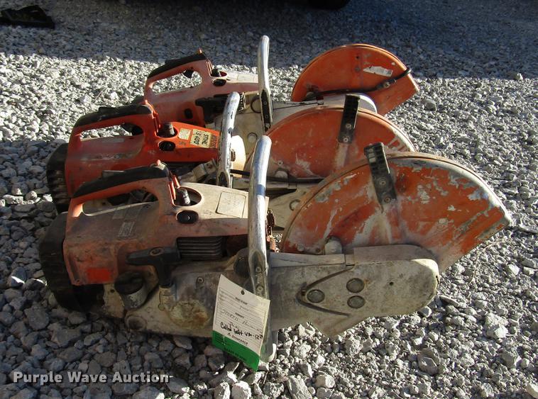 image for item FO9263 (3) Stihl TS400 concrete saws
