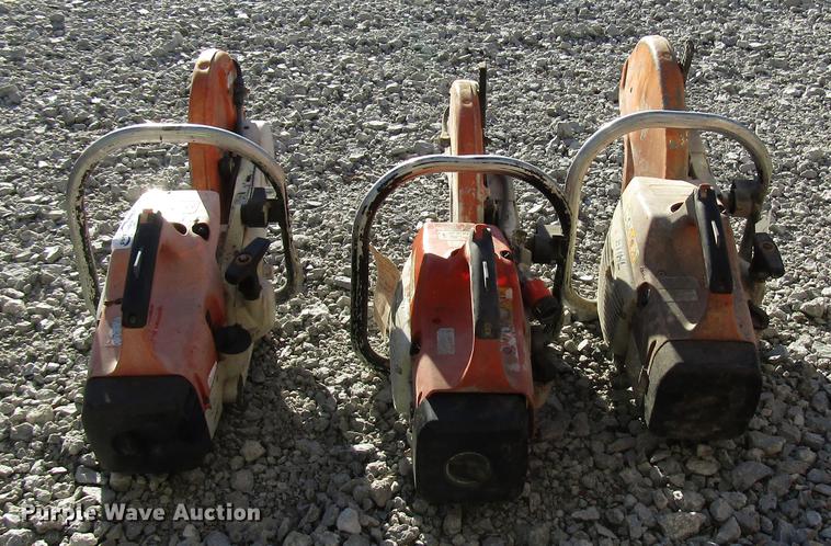 image for item FO9263 (3) Stihl TS400 concrete saws