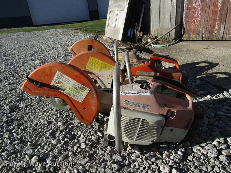 image for item FO9263 (3) Stihl TS400 concrete saws