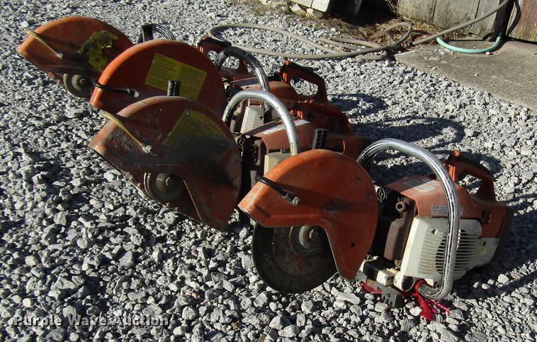 image for item FO9264 (4) Stihl TS400 concrete saws