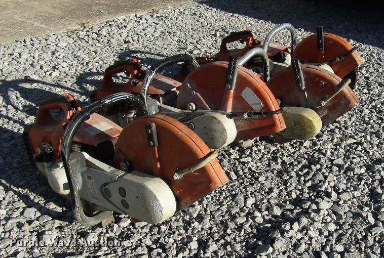 image for item FO9264 (4) Stihl TS400 concrete saws