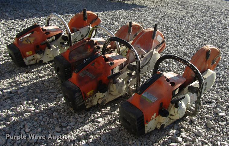 image for item FO9264 (4) Stihl TS400 concrete saws