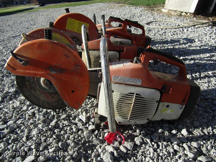 image for item FO9264 (4) Stihl TS400 concrete saws