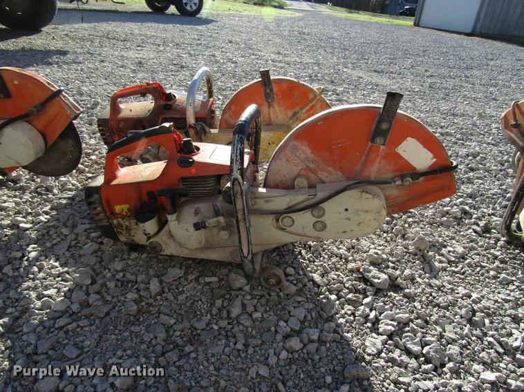 image for item FO9264 (4) Stihl TS400 concrete saws