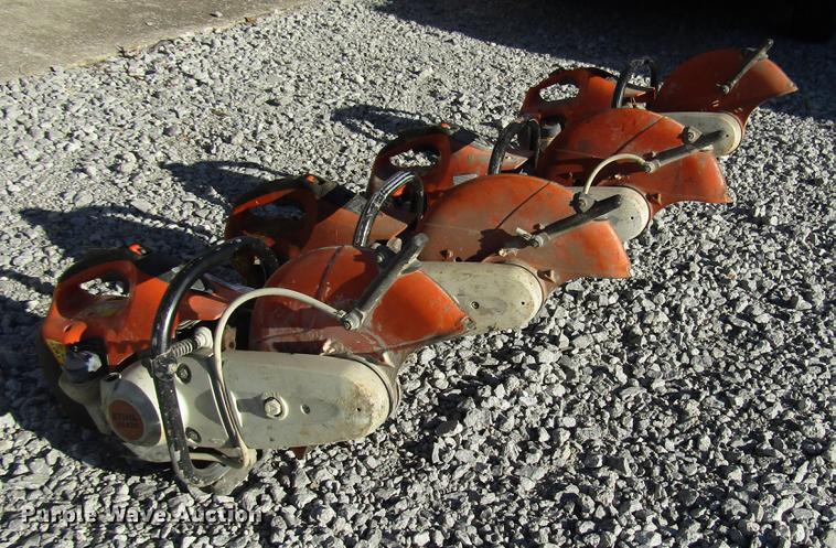 image for item FO9265 (4) Stihl TS550 concrete saws