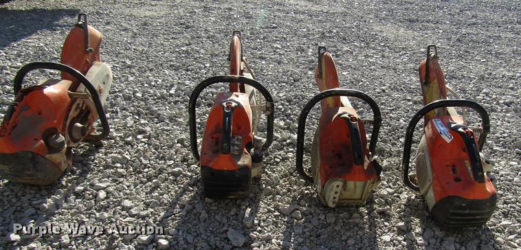 image for item FO9265 (4) Stihl TS550 concrete saws