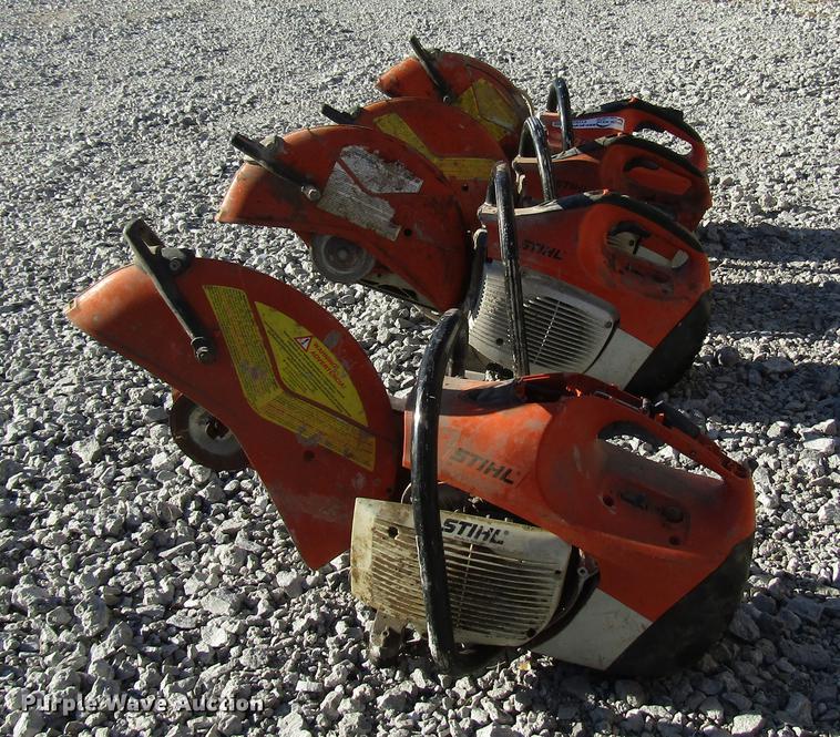 image for item FO9265 (4) Stihl TS550 concrete saws