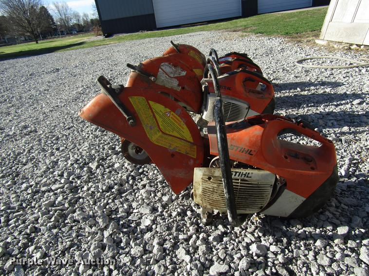 image for item FO9265 (4) Stihl TS550 concrete saws