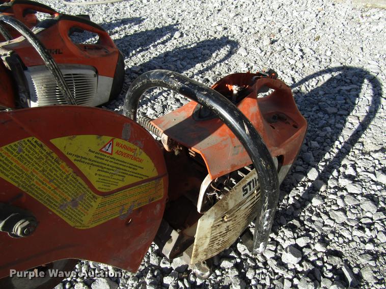 image for item FO9265 (4) Stihl TS550 concrete saws