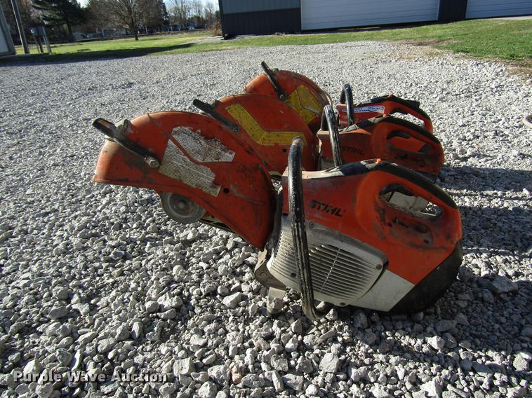 image for item FO9265 (4) Stihl TS550 concrete saws