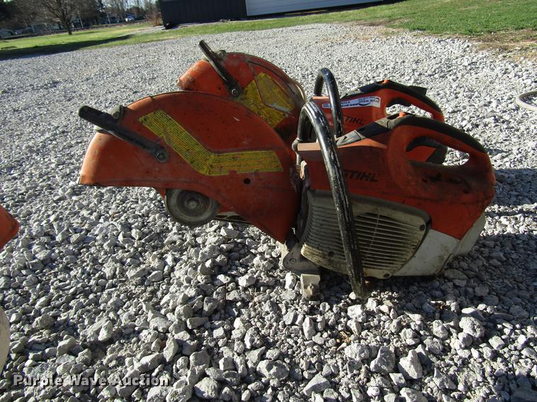 image for item FO9265 (4) Stihl TS550 concrete saws