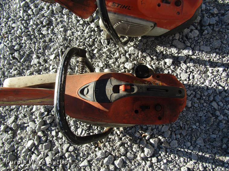 image for item FO9265 (4) Stihl TS550 concrete saws