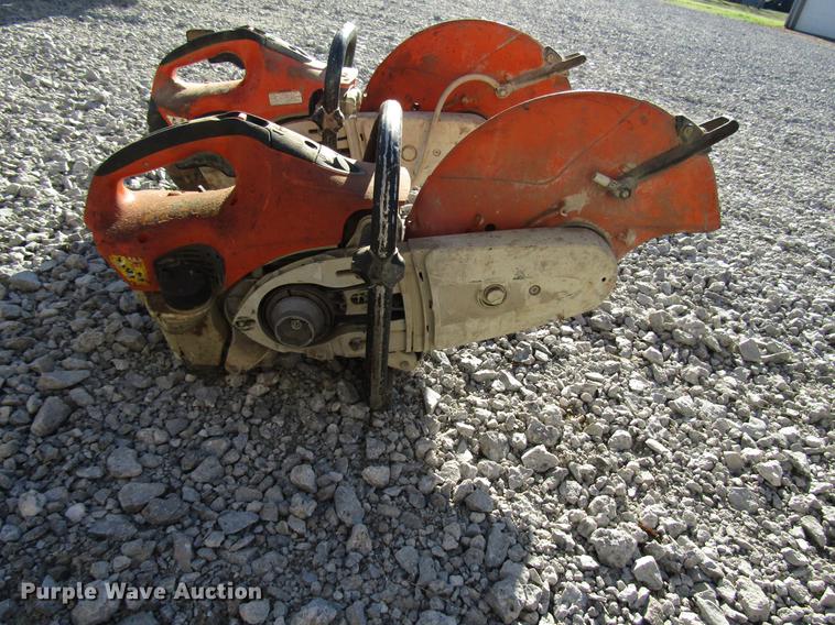 image for item FO9265 (4) Stihl TS550 concrete saws