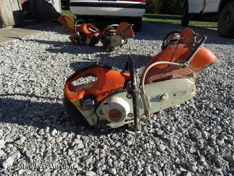 image for item FO9265 (4) Stihl TS550 concrete saws