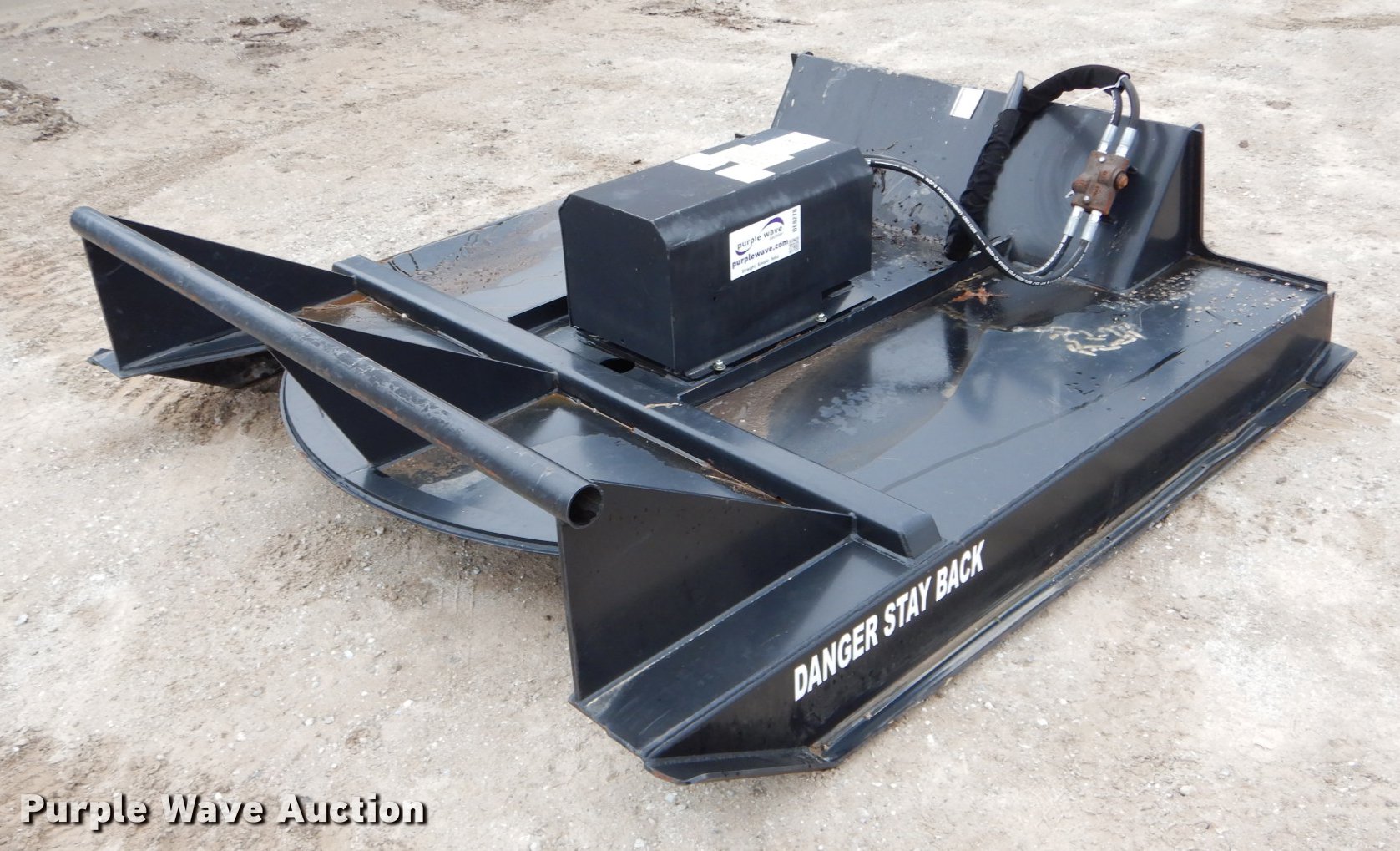 Skid steer rotary mower in Rutledge, MO Item DE8278 sold Purple Wave