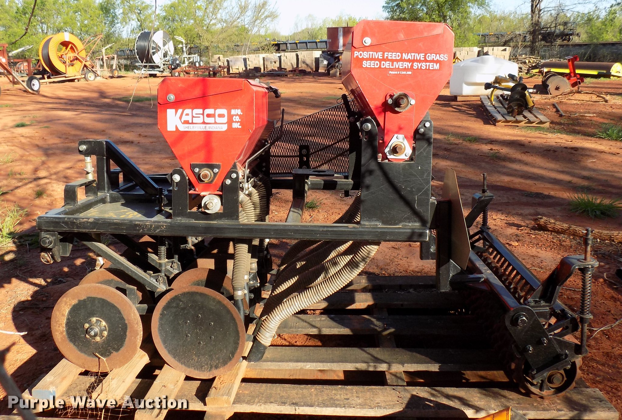 Kasco KVGT489 notill grain drill in Midwest City, OK Item DF4465