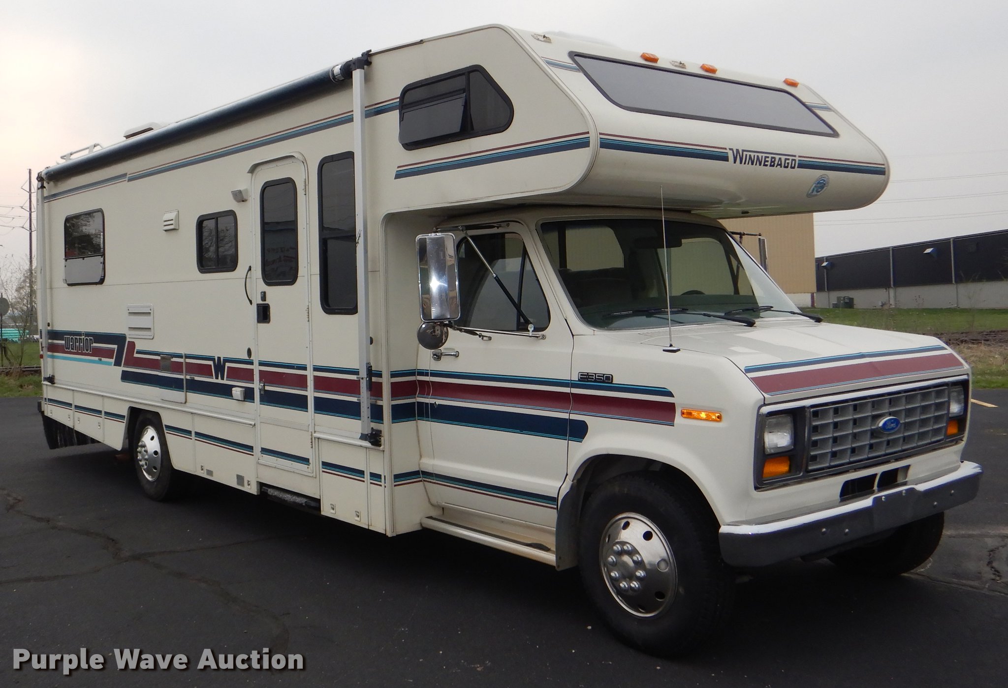 1991 Ford Econoline E350 Winnebago Warrior RV Item DG0989