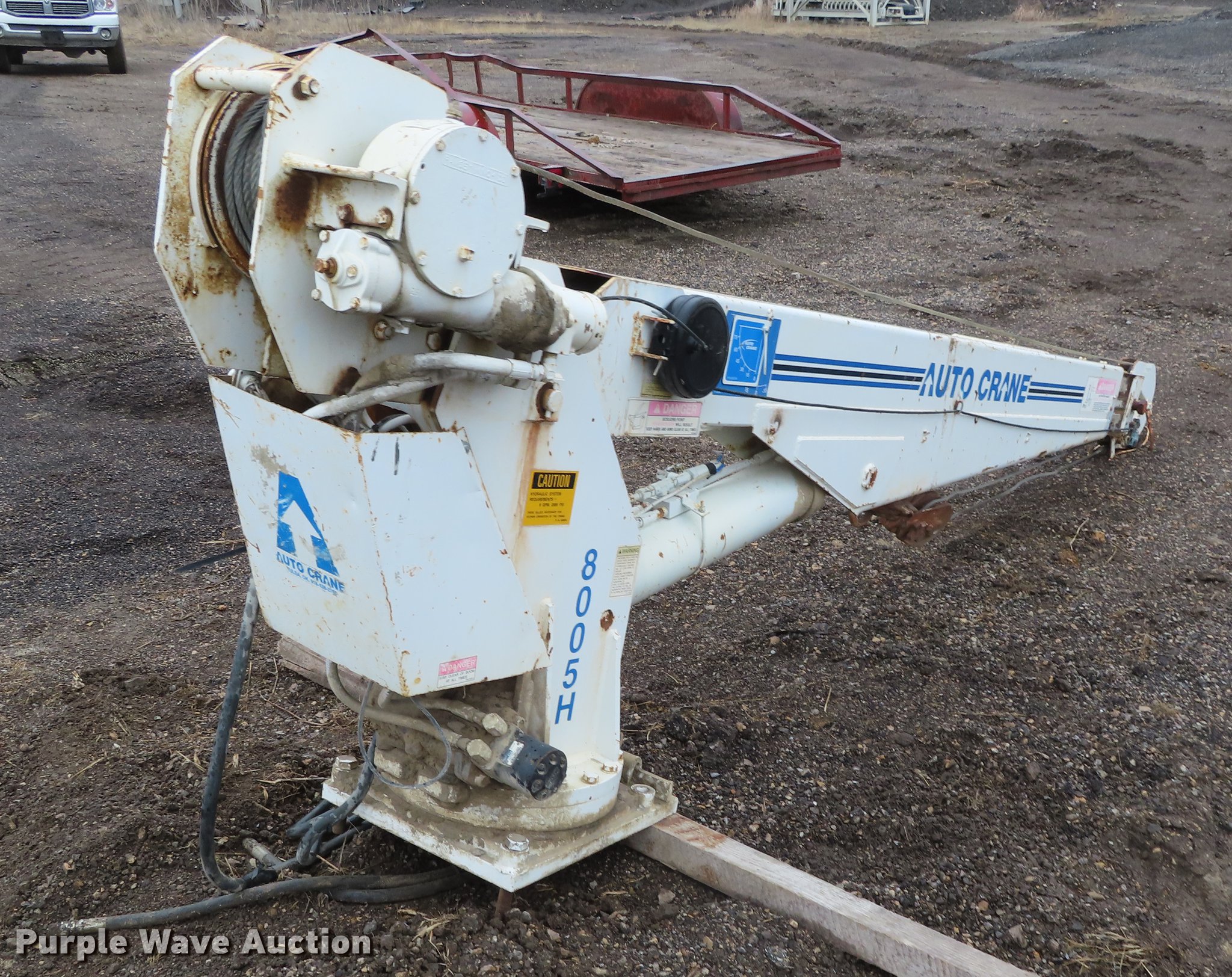 Auto Crane 8005H crane in KS Item DI9435 sold Purple Wave