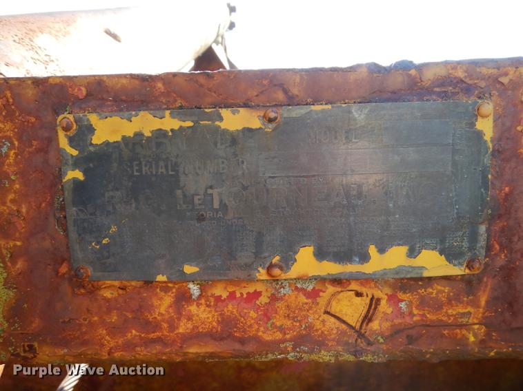 image for item DB8369 R.G. LeTourneau M cable scraper