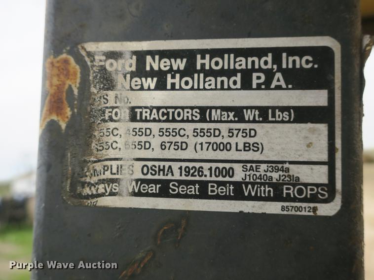 image for item DB8820 Ford 455D industrial loader tractor