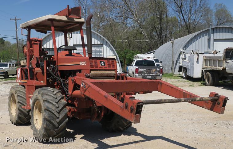 image for item DB8822 1996 Ditch Witch 8020JD cable plow